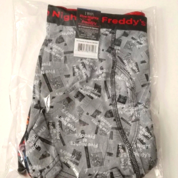 Five Nights At Freddy FNAF 2 Pack Boxers NWT - Picture 3 of 3